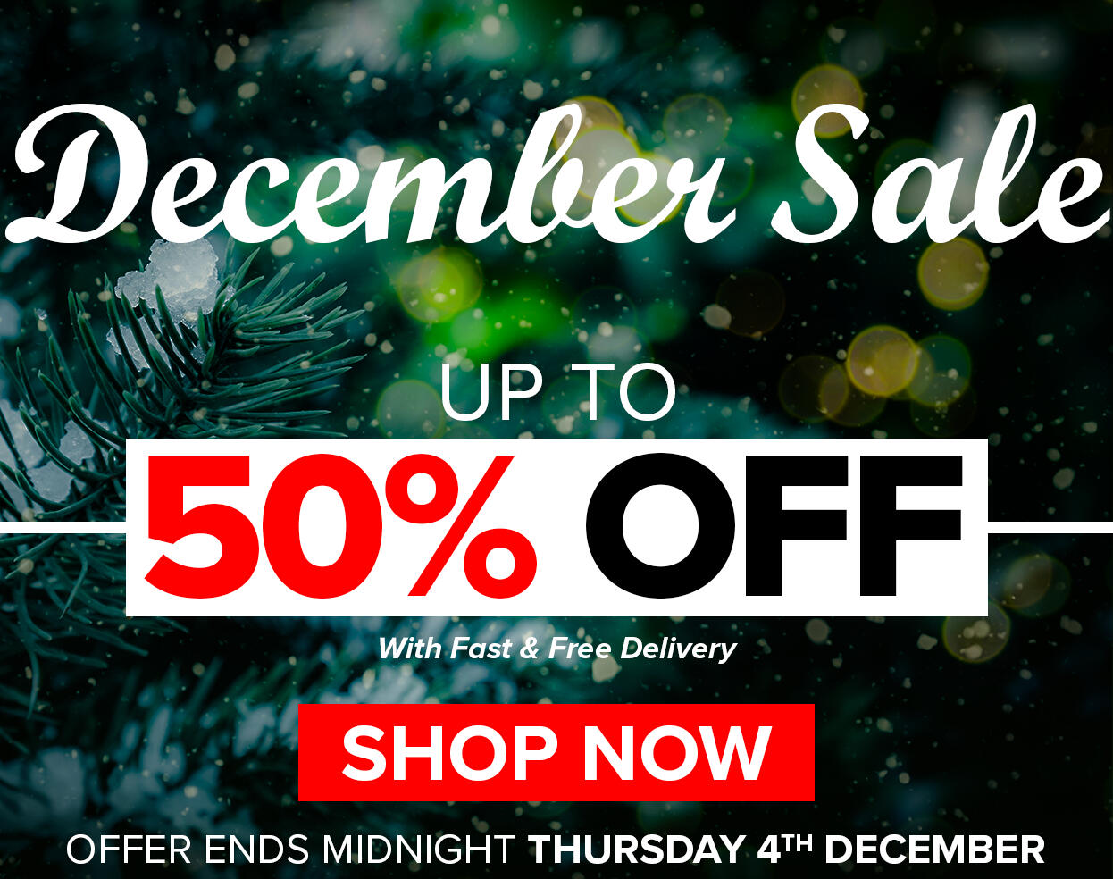 JustRadiators: Sale banner